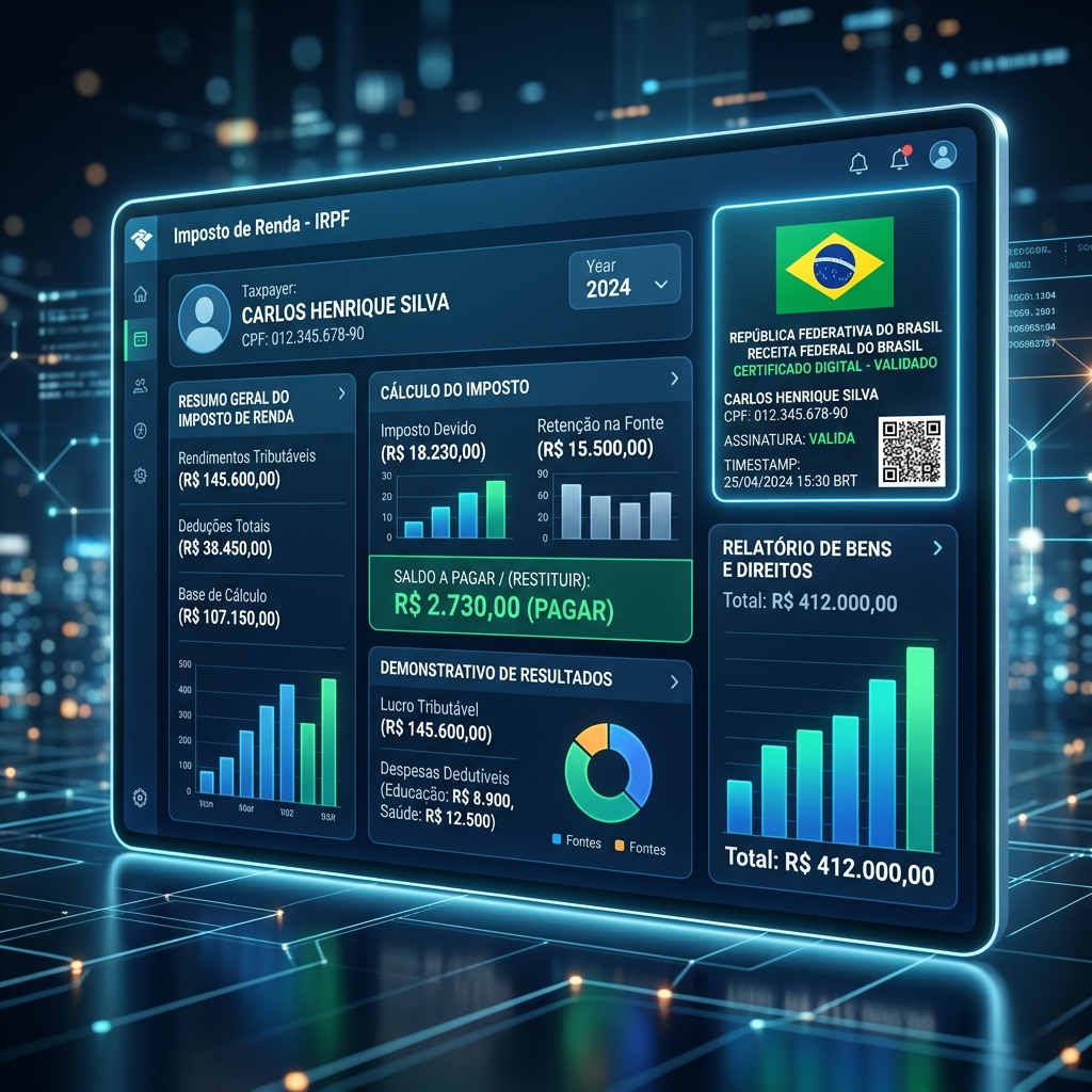 Cálculo de IR automatico